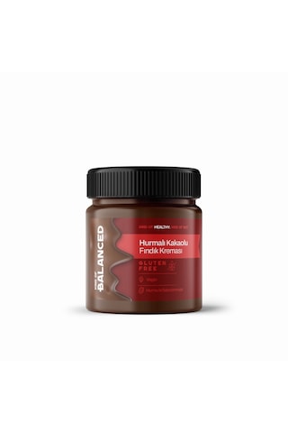Hurmalı Kakaolu Fındık Kreması Şekersiz, Katkısız 200 Gr