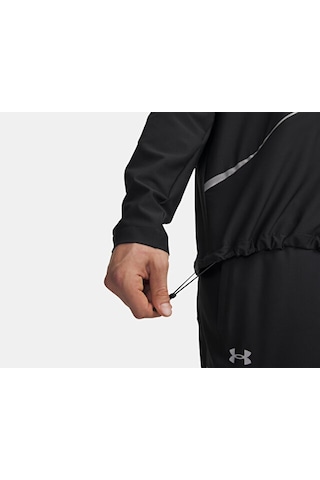 Under Armour Ua Unstoppable Woven Jacket Erkek Günlük Ceket 6014621-002 Siyah Siyah