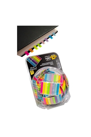 Pastel Renk Index Post-it Ayraç