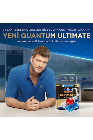 Finish Quantum Ultimate Bulaşık Makinesi Deterjanı 20 Tablet