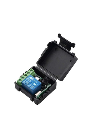 Ayt Weko 12 Volt 433 Mhz Tek Kanallı Rf Alıcı Verici Garaj Kumanda Devresi Röle Kartı Role