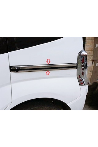 Fiat Fiorino Krom Sürgü Çıtası 4prç P.çelik 2008 Sonrası
