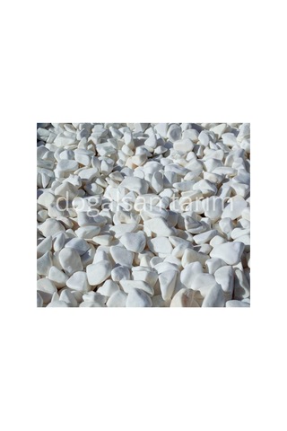 Beyaz Dolomit Taş 1 Kg 1-2 Cm Dere Taşı Çakıl Taşı Saksı Taşı Akvaryum, Teraryum Taşı Bahçe Taşı