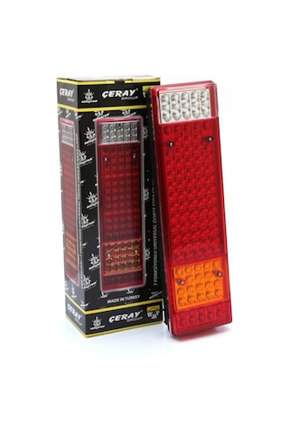 Ahmet Otomotiv 7'li Led Stop Lambası 24v 7 Fonksiyonlu Stop
