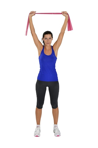 Yoga & Pilates Egzersiz Bandı Kırmızı Renk 1.5 Metre