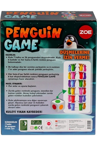 35005 Zoe Penguin Tower Denge Oyunu