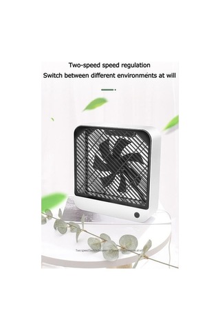 Mini Taşınabilir Fan Soğutucu Vantilatör 4323 Beyaz