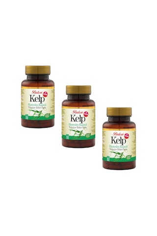 Balen Kelp Ekstraktı + Selenyum 375 Mg 3 x 60 Kapsül