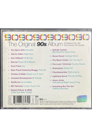 Müzik Cd Sidir Plak Değildir Cd The Original 90s Album Cd