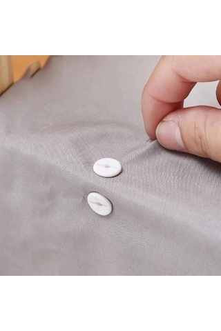 Yorgan Kılıfı Ve Çarşaf Tutucu Sabitleyici Düğme Kiti 5639 Açık Bej