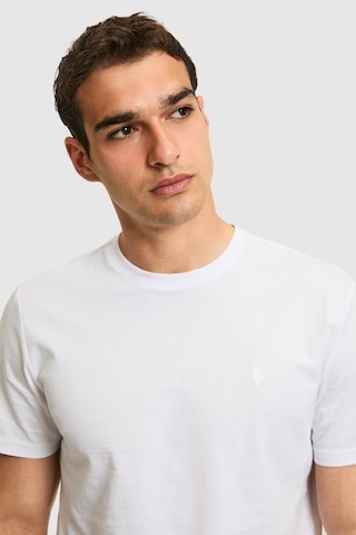 U.s. Polo Assn. Erkek Beyaz Tişört Basic 50326953-vr013