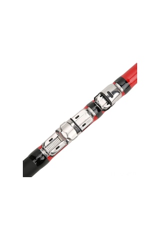 Qingmipy Kırmızı Karbon Ultra Hafif Uzak Atış Balıkçılık Kamışı 2.7m - Yumuşak Kuyruk, Dayanıklı Metal Halka, Ergonomik Anti-skaydı Kolluk, Portatif Kısa Boy Tasarım