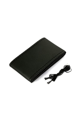 Kaliteli Direksiyon Kılıfı Deri Sarmal Dikmeli Direksiyon A+kalite Noktalı Siyah Siyah