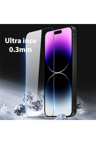 Dux Ducis iPhone 14 Pro Max 6.7 Full Kaplama Cam Ekran Koruyucu
