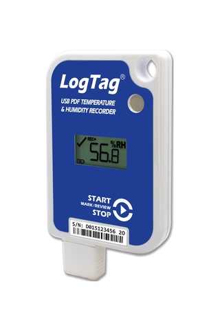Logtag Haxo-16u Ekranlı Çok Kullanımlık Sıcaklık, Nem Kayıt Cihazı Usb