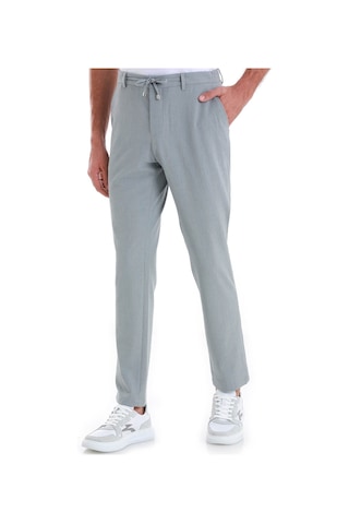 Hatemoğlu Gri Dinamik Fit Kareli Yandan Cepli Jogger Pantolon 29221024c006 140 Gri