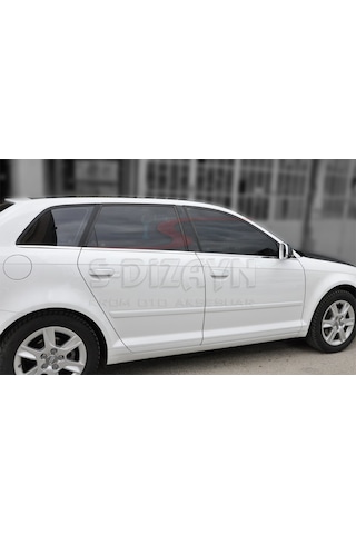 S-Dizayn  Audi A3 Krom Cam Çıtası 6 Prç 2004-2012