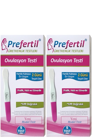 Kalem Tip Ovulasyon Yumurtlama Testi - 2 Kutu 10 Test