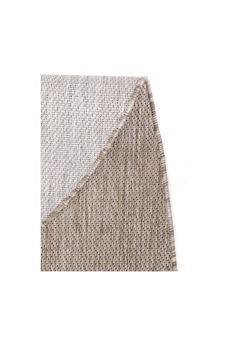 Konfor Halı Tema 9040 Bej Sisal Hasır İç Dış Mekan Kilim Dekoratif Bahçe Balkon Salon Halısı Bej