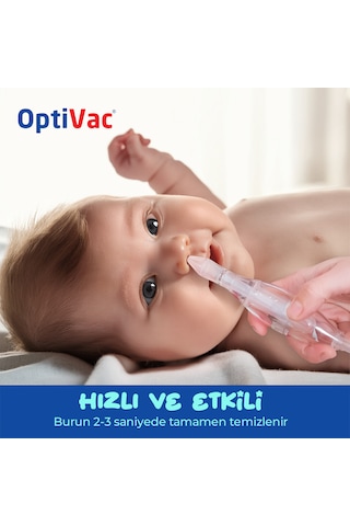 Bebek Burun Aspiratörü Elektrik Süpürgesi İle Çalışır