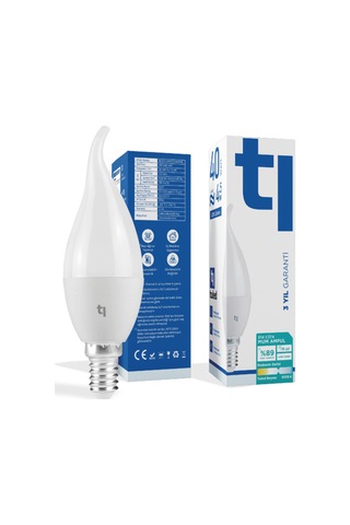 Redeem C37a E14 Mum Ampul, Titreşimsiz, Göz Konforu, 528 Lümen, Beyazı, 5000 Kelvin