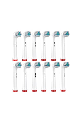 Oral-b Braun İle Uyumlu Yedek Fırça Başlıkları, 12 Adet,