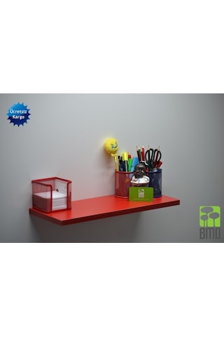 Peakdizayn Tekli Duvar Rafı 50 Cm Renkli