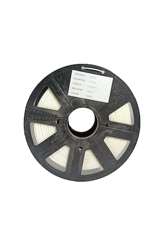 TPU FLEX ESNEK FİLAMENT 95A STANDART - BEYAZ