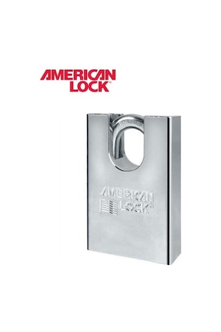 Amerıcan Lock A748 Saklı Kelepçeli Masif Çelik Asma Kilit. 64mm