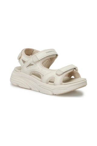 Lumberjack Gena Yüksek Taban Cırtlı Plaj Kadın Sandalet 667800001286 14 Bej Bej