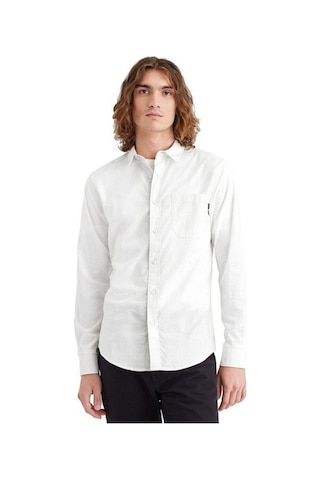 Dockers Ls Ultımate Shırt Slım End On End Delft Erkek Kahverengi Gömlek - A4253
