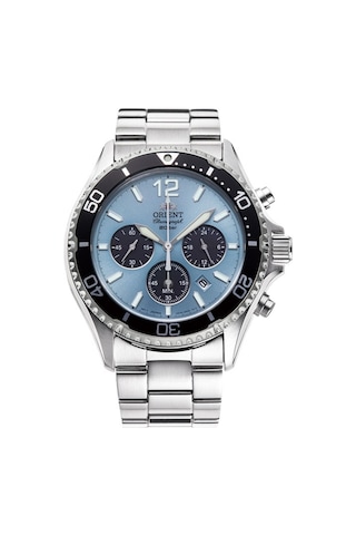 Orient Mako Ra-tx0206l10b Quartz Solar Çelik Gri Safir Cam 20 Atm 43 Mm Erkek Kol Saati Ra-tx0206l10b Gri