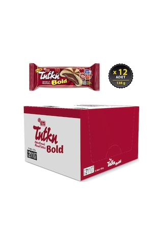 Eti Tutku Bold Kakao Kremalı Bisküvi 12 x 138 G