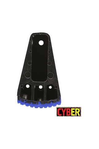 20x60 Plastik Merdiven Tapası Siyah-Mavi