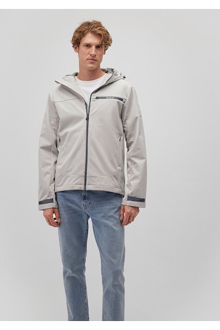 Mavi - Kapüşonlu Gri Ceket 0110357-70074 Gri