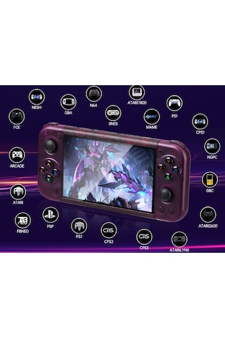 Sup Portatif 5.0 İnch Ekranlı Yüksek Görüntü Kalitesi Psp, Nintendo, Gameboy Oyun Konsolu-1051