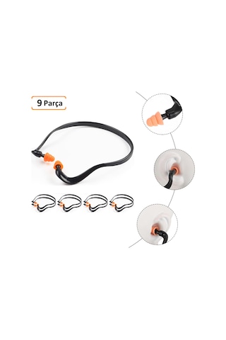 Venoa Vsf400 Ses Ve Gürültü Önleyici Kulak Tıkacı Taç Tipi 5 Adet