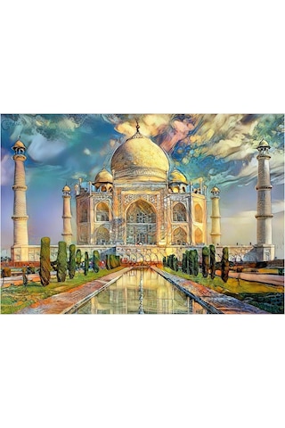 Educa 1000 Parça Tac Mahal Puzzle - 19613 - Taj Mahal