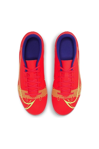 Nike Mercurial Jr Vapor 14 Club Fg/mg Krampon Cv0823-600 Dar Kalıp Kırmızı