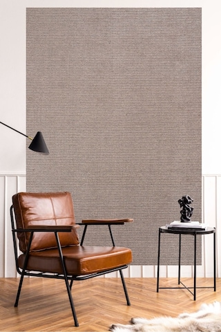 Modern Desenli Yıkanabilir Şönil Dokuma Saçaklı Kaymaz Taban Salon Mutfak Halı Kilim Vizon