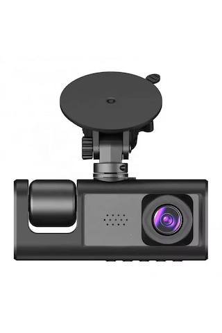 3 Kameralı 2.0 Hd Ekran Araç İç - Dış Kayıt Kamerası