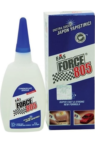 Ems Force 805 Hızlı Japon Yapıştırıcı 20 Gr Çok Amaçlı Yapıştırıcı