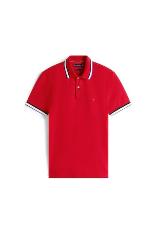 Tommy Hilfiger Cuff Interest Slım F, Xld Kırmızı Erkek Polo Yaka T-shirt