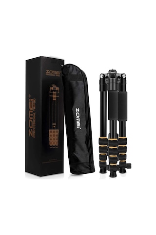 Zomei Q666 Profesyonel Tripod-Yüksek Işçilik Kalitesi