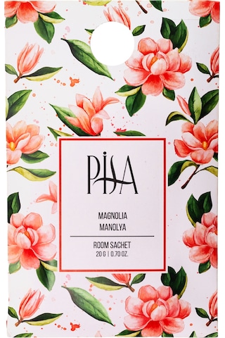 Pisa Manolya Kiraz Bambu Çubuklu Oda Kokusu 100 ML + Manolya Oda Kesesi 20 G