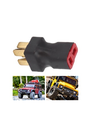 Wezone Rc Modeli Lityum Pilini Paralel Bağlama Uyumlu T Plug 1 Dişi 2 Erkek Adaptörü