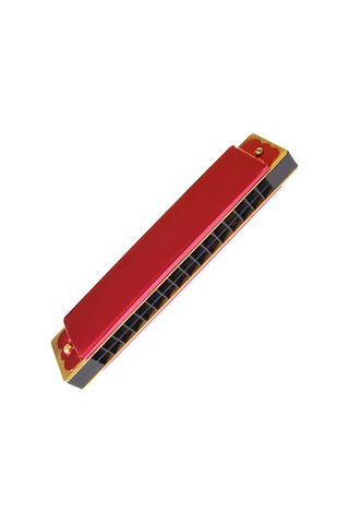 Jwin JM-16MP 16 Delikli Mızıka (Harmonica) - Kırmızı
