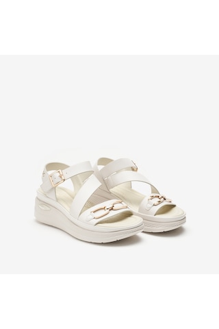 Off White Sandalet Kadın 306081dm Donna Serena T. 6081dm Beyaz