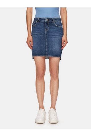 Mırah X Mini Orta Mavi Jean Etek Orta Mavi