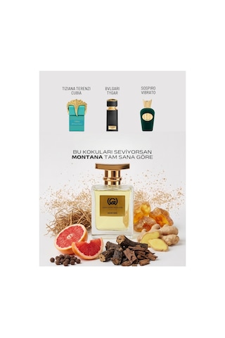 Montana Erkek Parfüm Yazlık Edp Fresh Ferah Tygar Greyfurt, Z